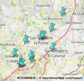 Mappa Piazza Lucia Mangano, 95037 San Giovanni La Punta CT, Italia (2.41923)