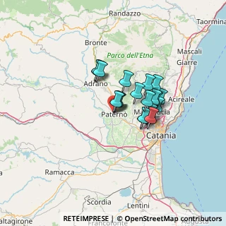 Mappa Via Emanuele Bellia, 95047 Paternò CT, Italia (10.2465)
