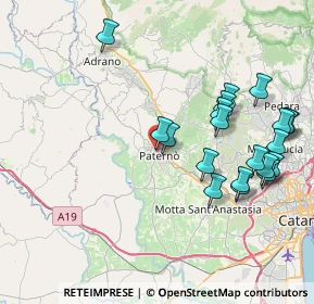 Mappa Strada Privata, 95047 Paternò CT, Italia (9.657)