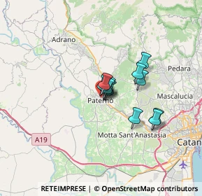 Mappa Via Savasta, 95047 Paternò CT, Italia (4.41417)