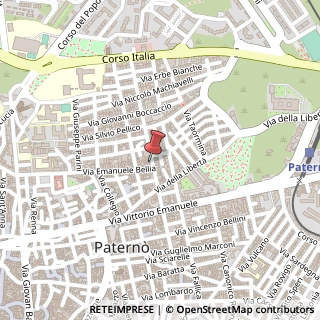 Mappa Via Francesco Petrarca, 10, 95047 Paterno, Potenza (Basilicata)