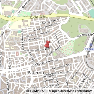 Mappa Via Virgillito, 20, 95047 Paterno, Potenza (Basilicata)