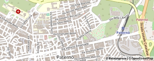 Mappa Paternò