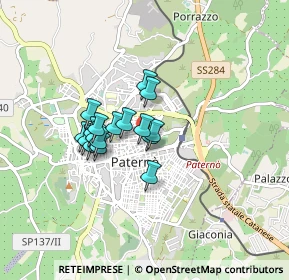 Mappa Via Virgillito, 95047 Paternò CT, Italia (0.65647)