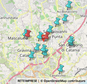 Mappa Via del Mandorlo, 95030 Tremestieri Etneo CT, Italia (1.95933)