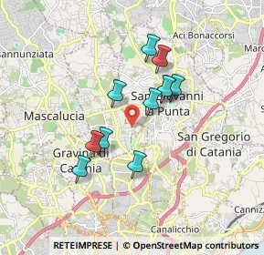 Mappa Via del Mandorlo, 95030 Tremestieri Etneo CT, Italia (1.57)