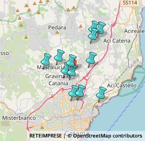 Mappa Via del Mandorlo, 95030 Tremestieri Etneo CT, Italia (3.05417)