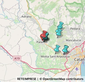Mappa Via della Libertà, 95047 Paternò CT, Italia (4.35667)