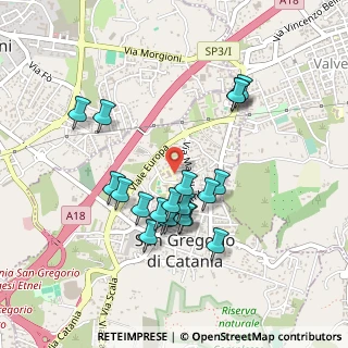 Mappa Via N. Martoglio, 95027 San Gregorio di Catania CT, Italia (0.48)