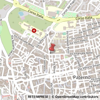 Mappa Via E. Bellia, 171, 95047 Paterno, Potenza (Basilicata)