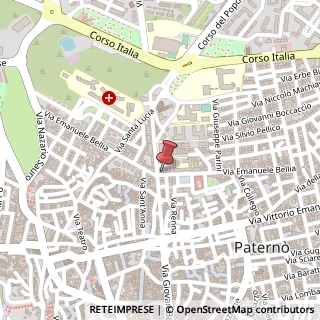 Mappa Via bellia emanuele 328, 95047 Paternò, Catania (Sicilia)