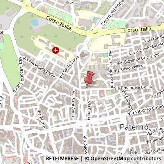 Mappa Via E. Bellia, 174, 95047 Paterno, Potenza (Basilicata)