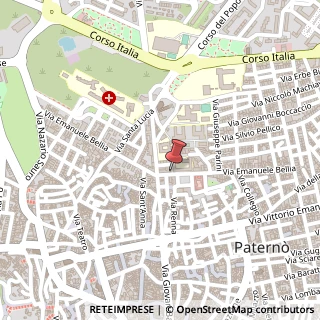 Mappa Via E. Bellia, 170, 95047 Paterno, Potenza (Basilicata)