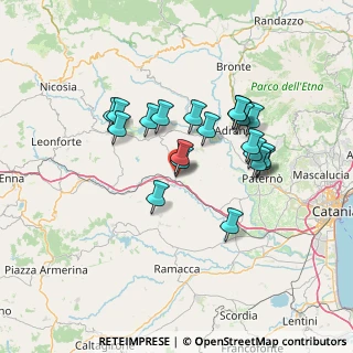 Mappa Via Pantorno, 94010 Catenanuova EN, Italia (13.3675)