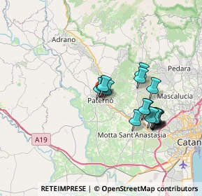 Mappa Via Salvatore Bellia, 95047 Paternò CT, Italia (7.07588)
