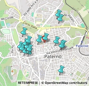 Mappa Via degli Studi, 95047 Paternò CT, Italia (0.49412)