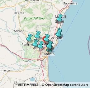 Mappa Via Treviso, 95030 Mascalucia CT, Italia (8.6475)