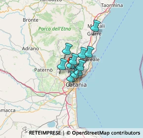 Mappa Via Carlo Pisacane, 95030 Mascalucia CT, Italia (6.62091)