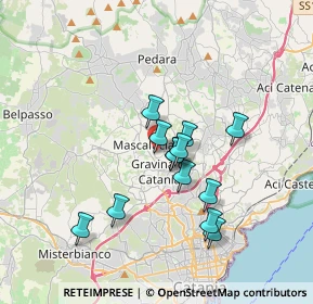 Mappa Via Treviso, 95030 Mascalucia CT, Italia (3.23538)