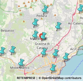 Mappa Via Carlo Pisacane, 95030 Mascalucia CT, Italia (5.35154)