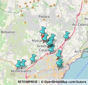 Mappa Via Carlo Pisacane, 95030 Mascalucia CT, Italia (3.55357)