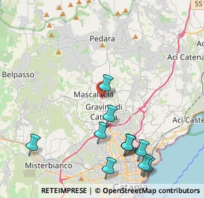 Mappa Via Carlo Pisacane, 95030 Mascalucia CT, Italia (5.33273)