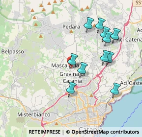 Mappa Via Carlo Pisacane, 95030 Mascalucia CT, Italia (4.20182)