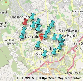 Mappa Via Treviso, 95030 Mascalucia CT, Italia (1.565)