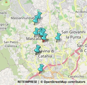 Mappa Via Carlo Pisacane, 95030 Mascalucia CT, Italia (1.31091)