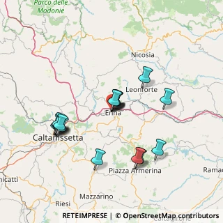 Mappa Via Alessi Canonico, 94100 Enna EN, Italia (14.86778)