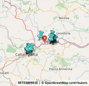 Mappa Trazzera Regia Caltanissetta Calascibetta, 94100 Enna EN, Italia (10.6305)