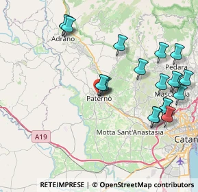 Mappa Via Giosuè Carducci, 95047 Paternò CT, Italia (10.074)