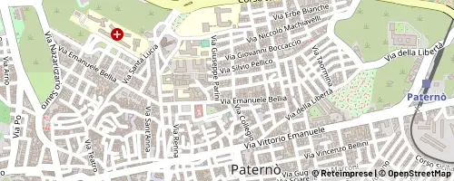 Mappa Paternò
