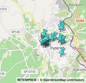 Mappa Via Martiri della Libertà, 95047 Paternò CT, Italia (0.52176)