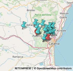 Mappa Via Medaglie D'oro, 95047 Paternò CT, Italia (9.713)