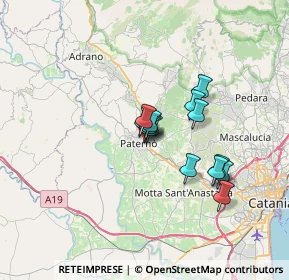 Mappa Via Stazione Circumetnea, 95047 Paternò CT, Italia (5.21)