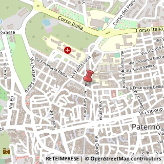 Mappa Via E. Bellia, 214, 95047 Paterno, Potenza (Basilicata)