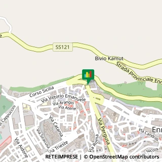 Mappa Via Sant'Agata, 54, 94100 Enna, Enna (Sicilia)