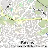 Mapa Paternò