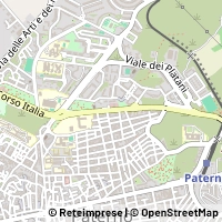 Mapa Paternò