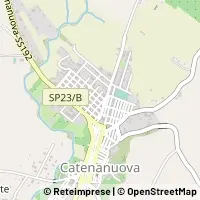 Mapa Catenanuova