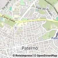 Mapa Paternò