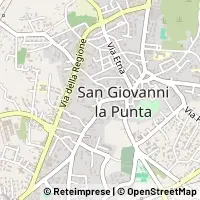 Karta San Giovanni la Punta