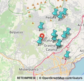 Mappa Via Don Luigi Sturzo, 95030 Mascalucia CT, Italia (4.00583)