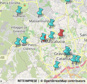 Mappa Via Don Luigi Sturzo, 95030 Mascalucia CT, Italia (2.54929)