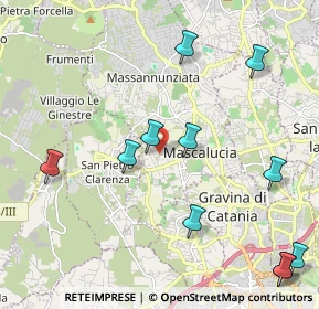Mappa Via Don Luigi Sturzo, 95030 Mascalucia CT, Italia (2.86091)
