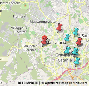 Mappa Via Don Luigi Sturzo, 95030 Mascalucia CT, Italia (2.49538)