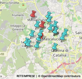 Mappa Via Don Luigi Sturzo, 95030 Mascalucia CT, Italia (1.4905)