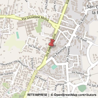 Mappa Via della Regione, 41B, 95037 San Giovanni la Punta, Catania (Sicilia)