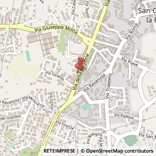 Mappa Via della regione 43, 95037 San Giovanni la Punta, Catania (Sicilia)